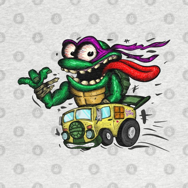 Turtle Fink Donatello by Just Reese Art